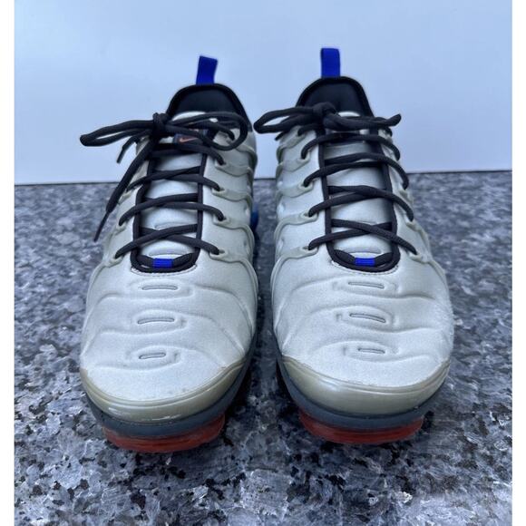 Nike Air Vapormax Plus Sneakers Metallic Silver Gray Blue Black Red Mens Sz 10.5 main image 9